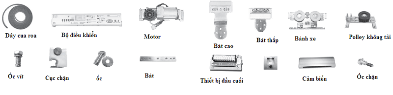 Phụ kiện cửa tự động kht k-2